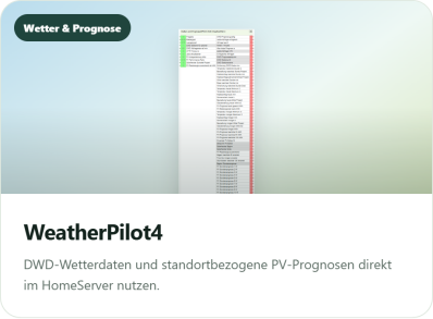 Gira Homeserver WeatherPilot4 Logikbaustein